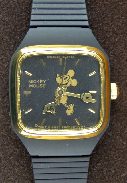 Bradley time division mickey mouse clearance watch